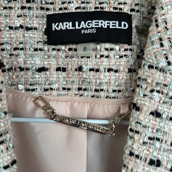 Karl Lagerfeld tweed blazer - Picture 3 of 5